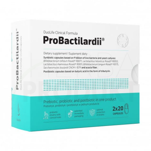 Clinical Formula ProBactilardii 2 x 20 kapsúl